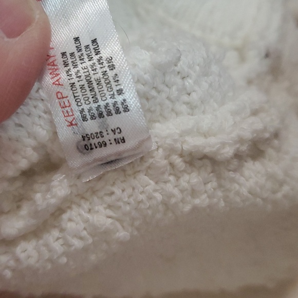 Free People Beach Carter Sweater Shorts Set Size Large Cotton Blend BoHo Beachy - Picture 6 of 16